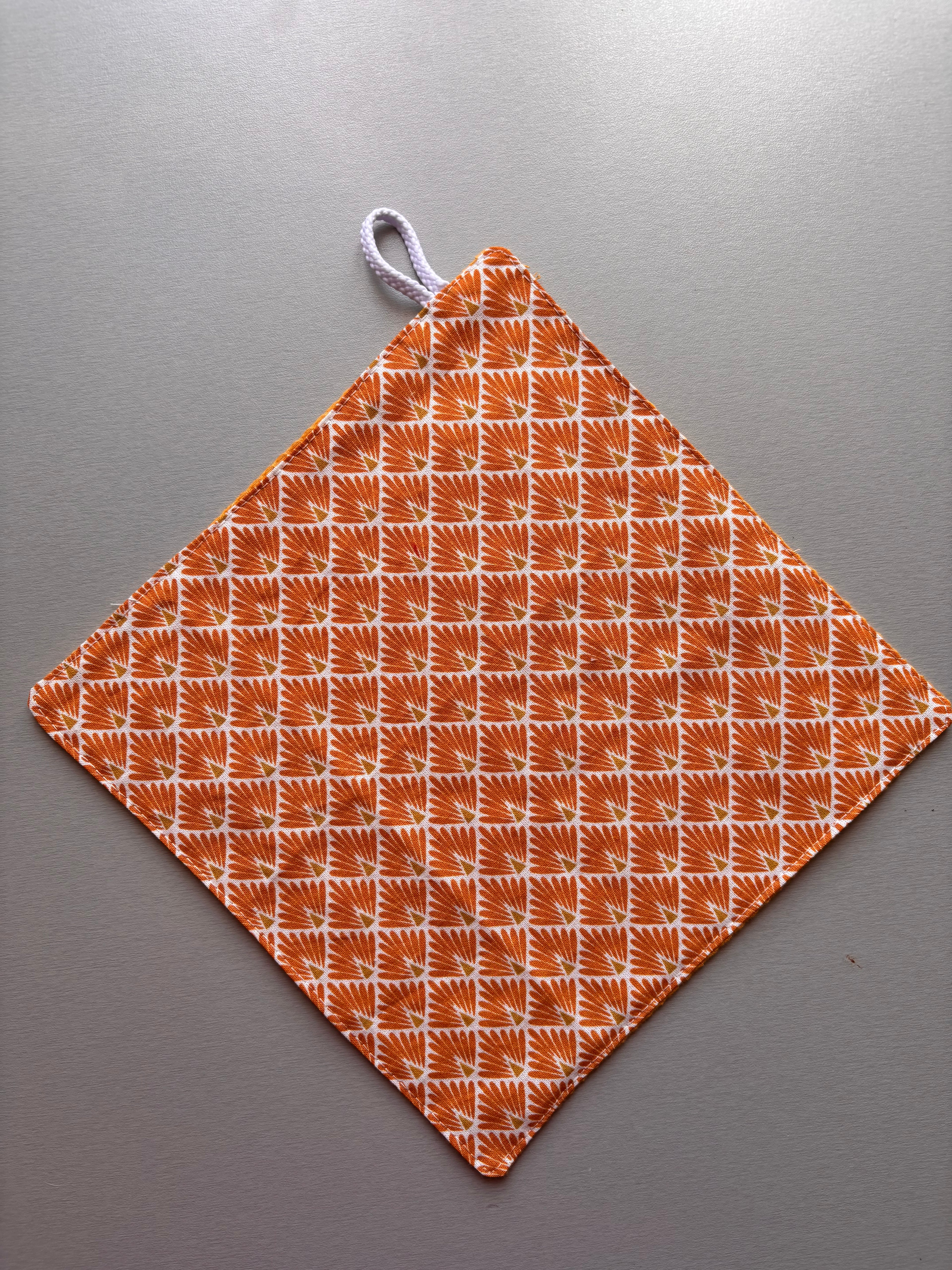 Essuie-mains coton nid d'abeille 25x25 cm — Absorbant et Doux